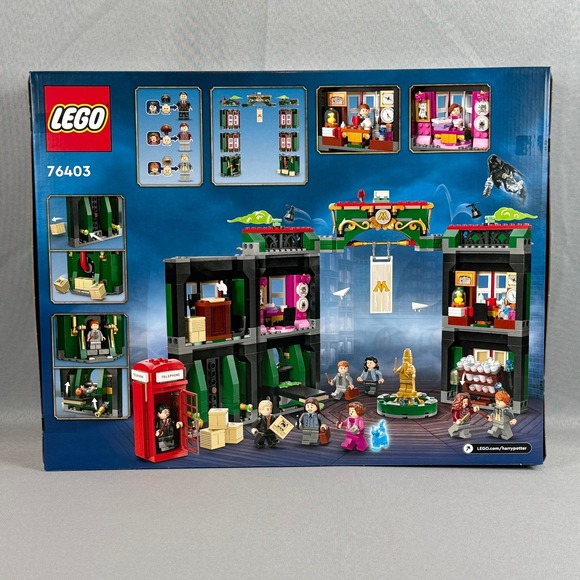 Lego #76403 The Ministry of Magic Harry Potter Retired Brand New Factory Sealed - Picture 2 of 2